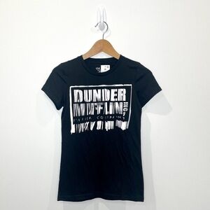 The Office Black Dunder Mifflin Tee